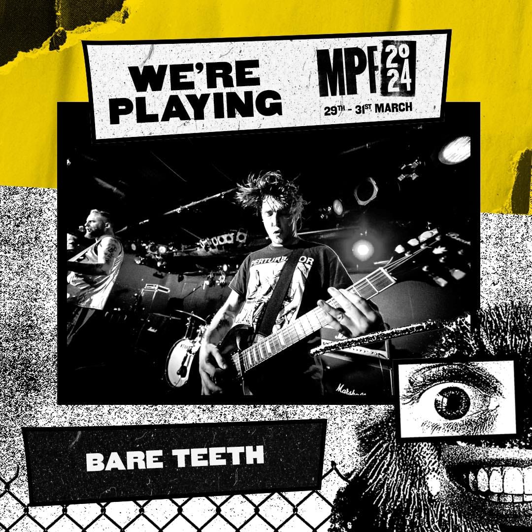 Bare Teeth Manchester Punk Festival 2024 announcement